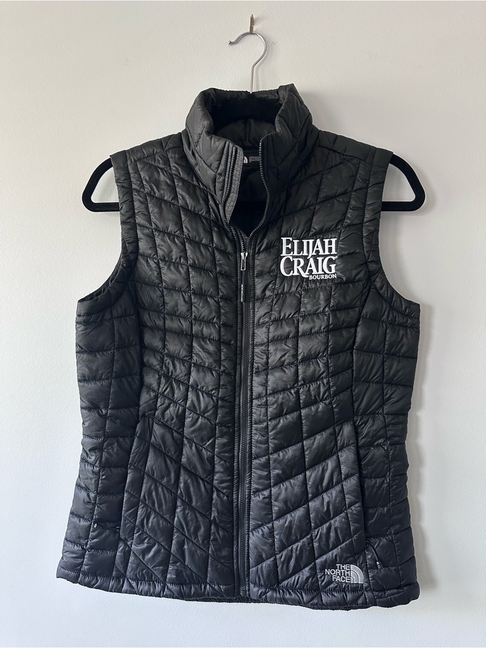 The North Face Black Women's Quilted Jacket - Classic Logo